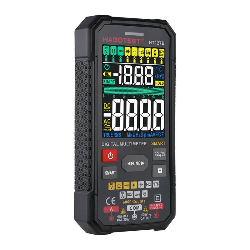 Habotest HT127B digitalt universalmultimeter