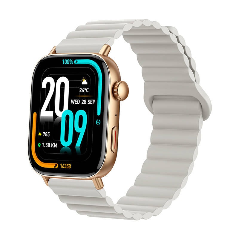 Colmi C8 Max smartwatch med magnetisk rem (guld)