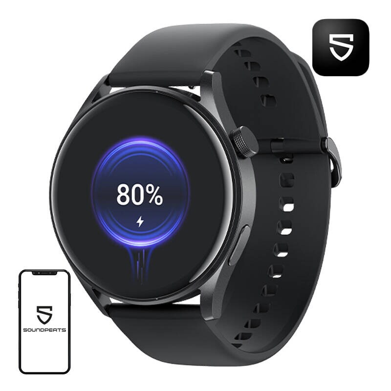 Soundpeats Watch4 smartwatch (sort)