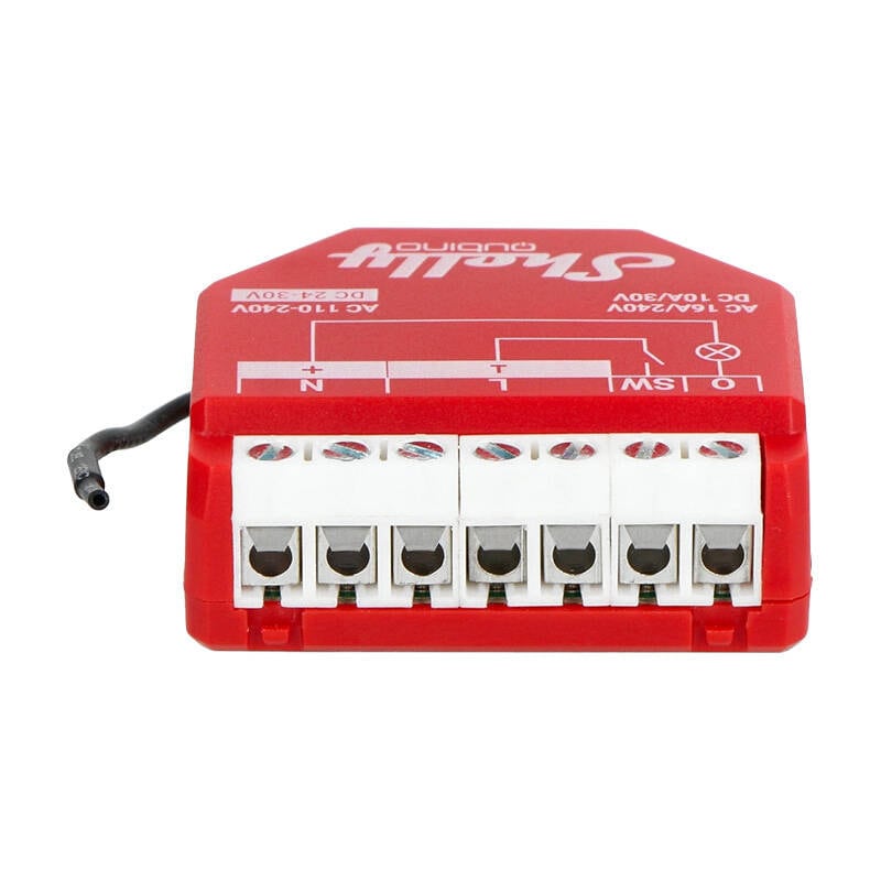 Shelly Qubino Wave1PM Controller, 1-kanal, Z-Wave (effektmåling)