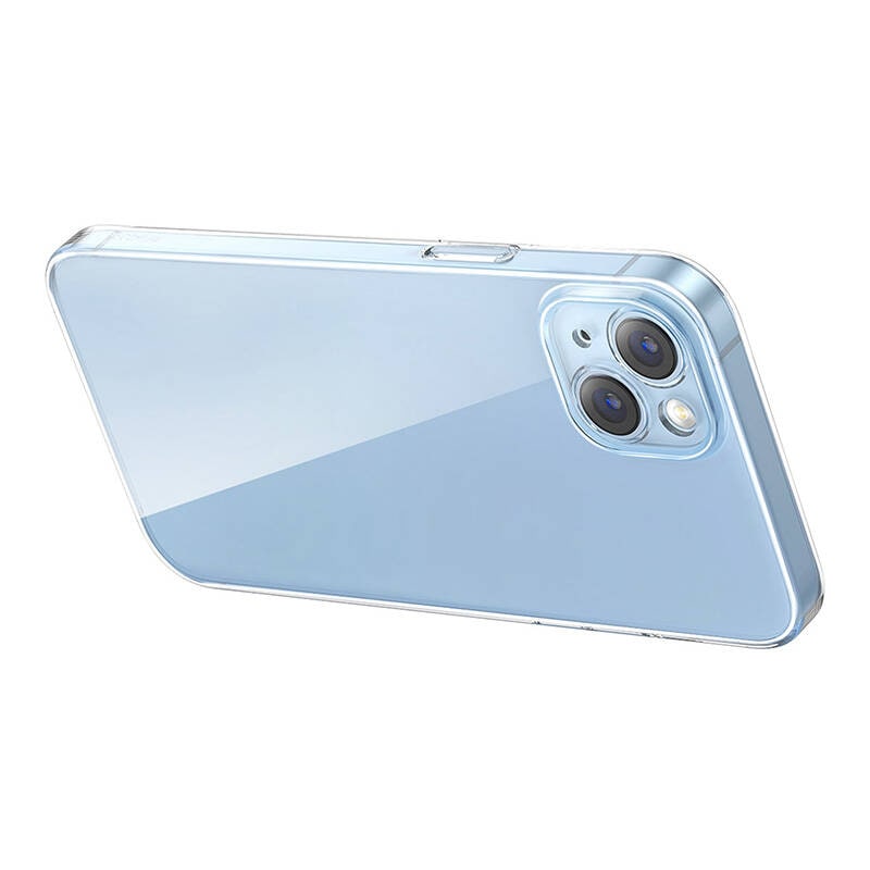 Baseus Crystal Series-etui til iPhone 14 Plus + hærdet glas