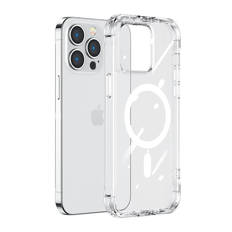 Joyroom JR-14H6 gennemsigtigt magnetisk etui til iPhone 14 Pro