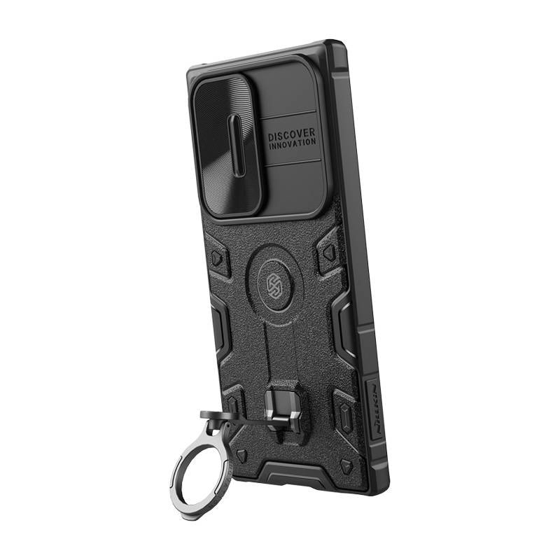 Nillkin CamShield Armor Pro-etui til Samsung Galaxy S23 Ultra (sort)
