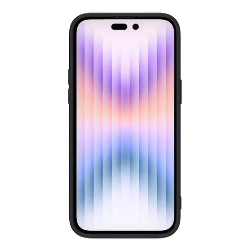 Nillkin CamShield Silky silikoneetui til iPhone 15 Pro (classic sort))