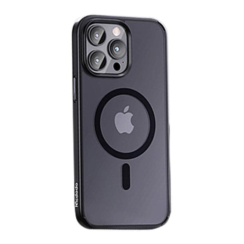 Magnetisk etui McDodo til iPhone 15 Pro Max (sort)