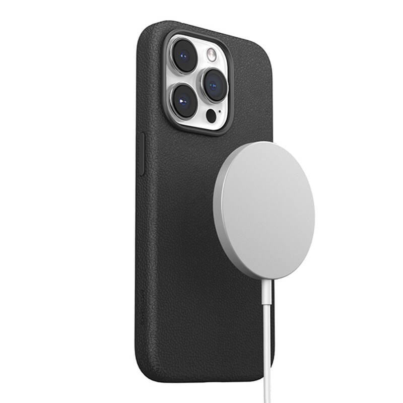 Magnetisk beskyttende telefonetui Joyroom JR-BP006 til iPhone 15 Pro Max (sort)