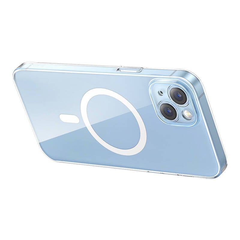 Baseus Crystal Series magnetisk etui til iPhone 14 Plus + hærdet glas