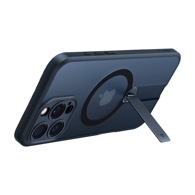 Torras Pstand Spin-etui til iPhone 16 ProMax (sort)