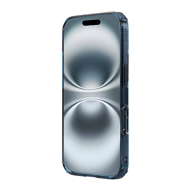 Nillkin Nature TPU Pro Magnetic iPhone 16 Etui (blå)