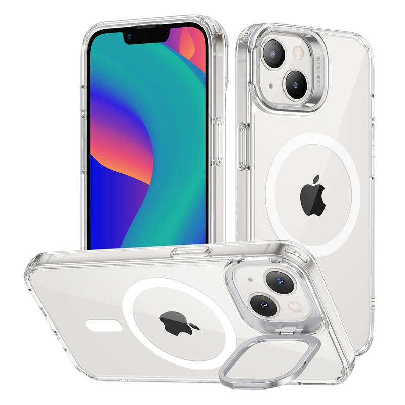 ESR Classic Kickstand-etui med HaloLock til iPhone 14 Plus (gennemsigtig)