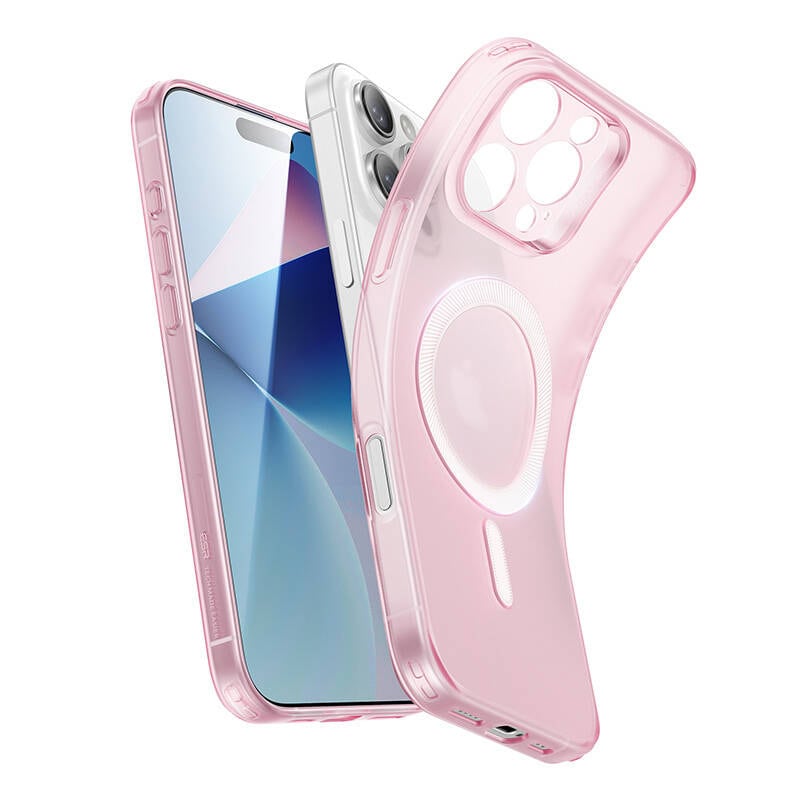 Zero Clear Case (HaloLock) ESR-etui til iPhone 16 Pro (pink)