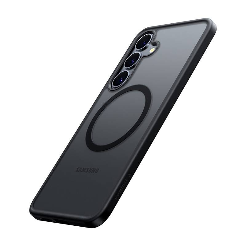 Torras Phone Case Guardian Magnetic Series til Samsung S25+ (sort)