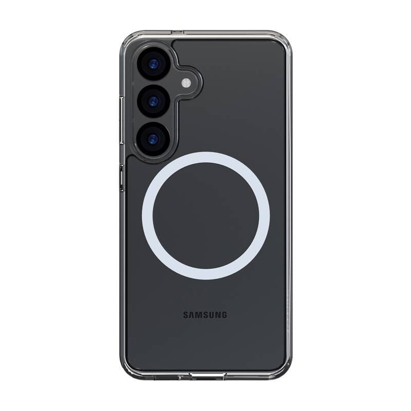 Torras Guardian Magnetic Series mobiltaske til Samsung S25 (gennemsigtig)