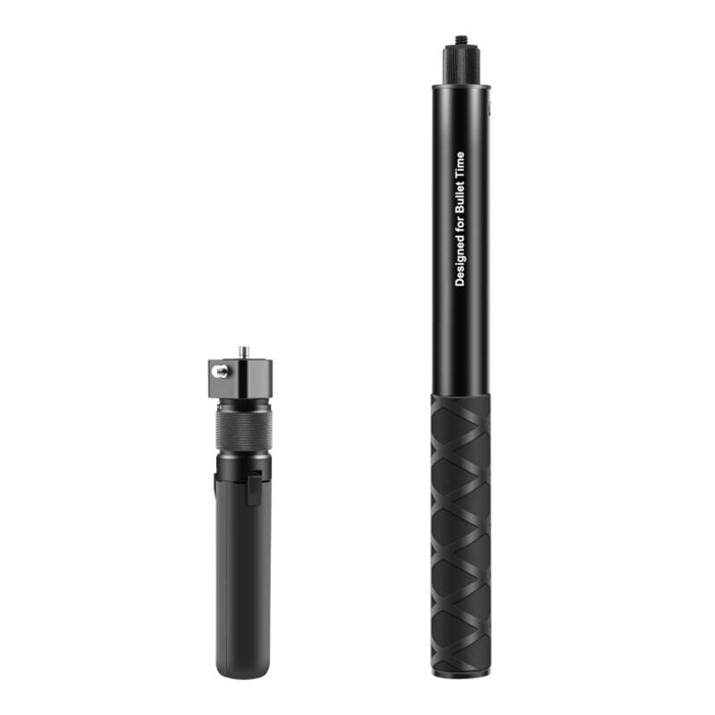 Selfie Stick 110cm PULUZ til sportskameraer (inklusive Insta360 X4 / X5 / DJI Osmo Action 5 Pro).