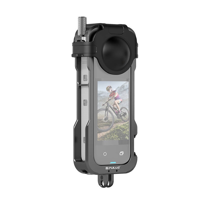 Beskyttelsesbur i metal med linsedæksel PULUZ til Insta360 X4