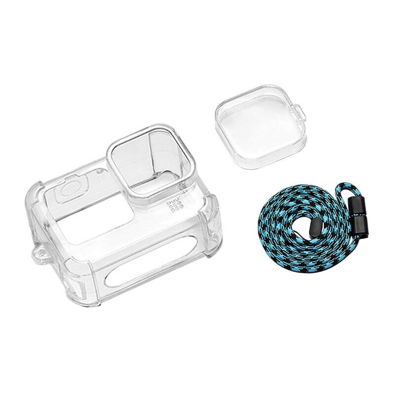 Etui med objektivdæksel og halsrem PULUZ til GoPro Hero 9 / 10 / 11