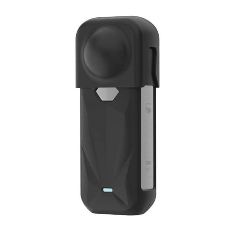 PULUZ silikone beskyttelsesetui med linsedæksel til Insta360 X5 (sort)