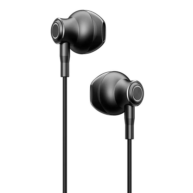 Høretelefoner med ledning JR-EC07, Type-C (sort)