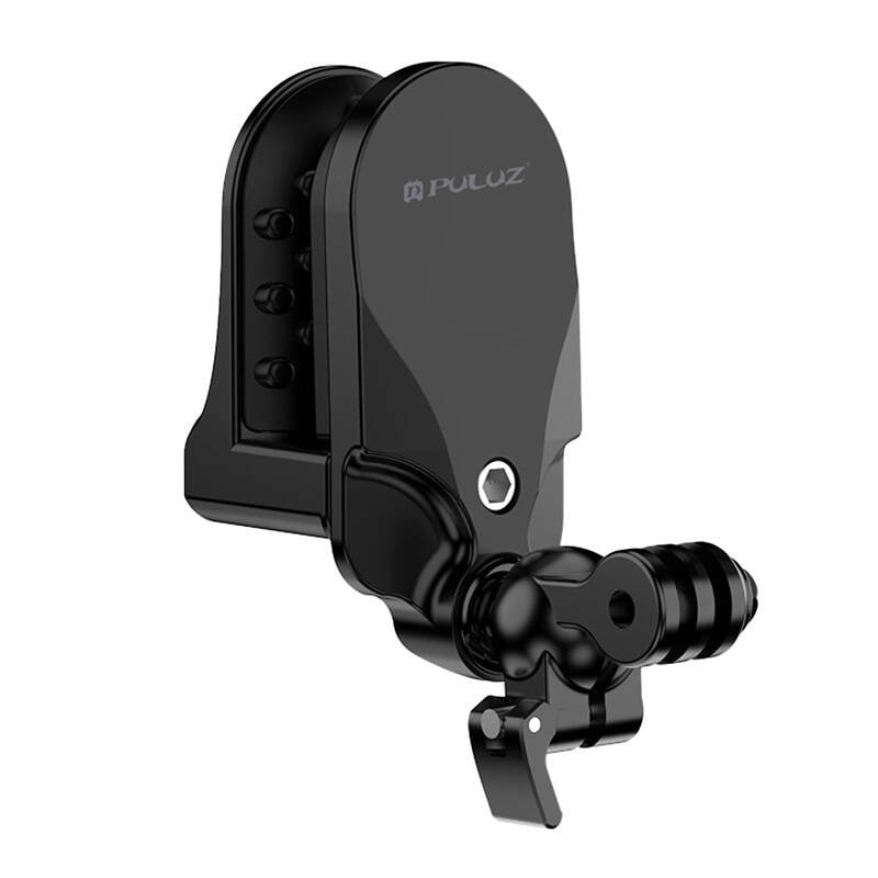 PULUZ hjelmholder til sportskameraer (DJI Action, GoPro Hero)(sort)