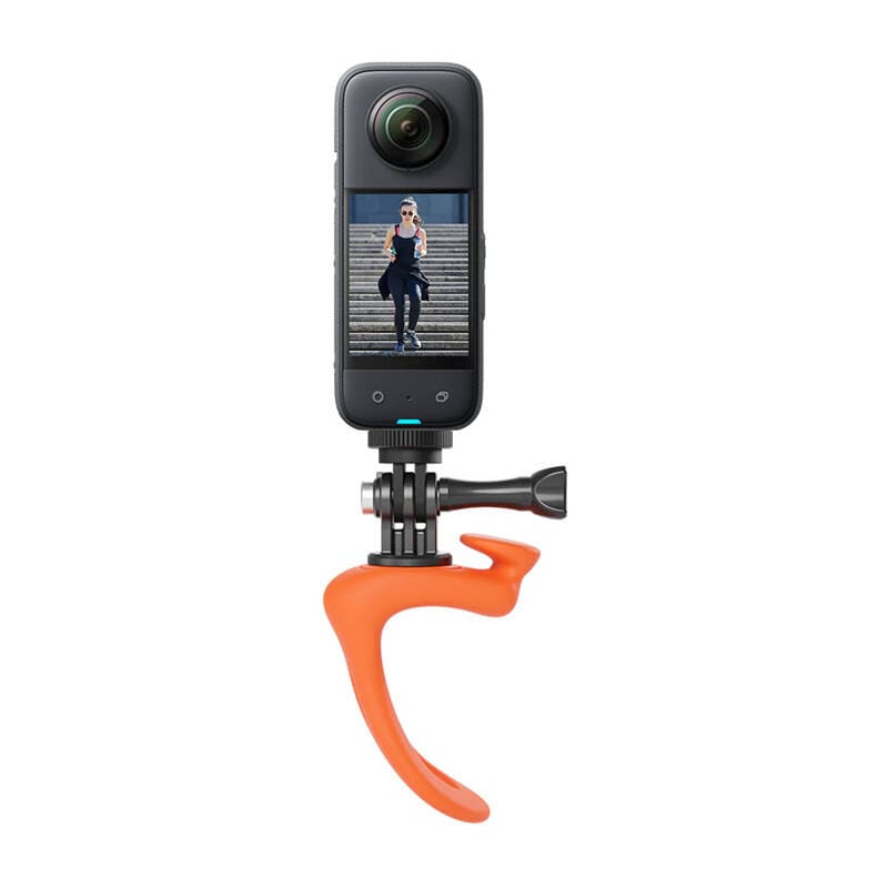 Telesin multifunktionel silikoneholder til sportskameraer (orange)