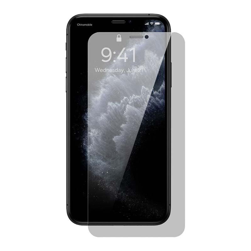 Baseus 0,3 mm skærmbeskytter (2 stk. pakke) til iPhone XS Max/11 Pro Max 6,5 tommer