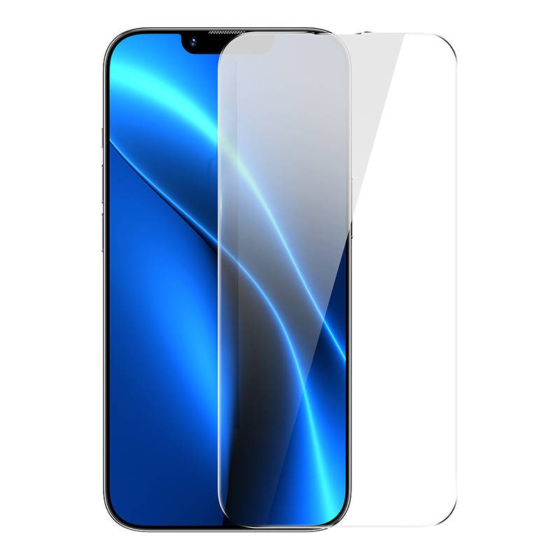 Baseus Krystalhærdet glas 0,3 mm til iPhone 14 Plus/13 Pro Max (2 stk.)