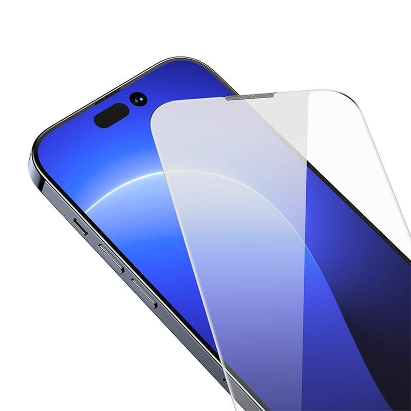 Baseus Krystalhærdet glas Støvtæt 0,3 mm til iPhone 14 Pro (2 stk.)
