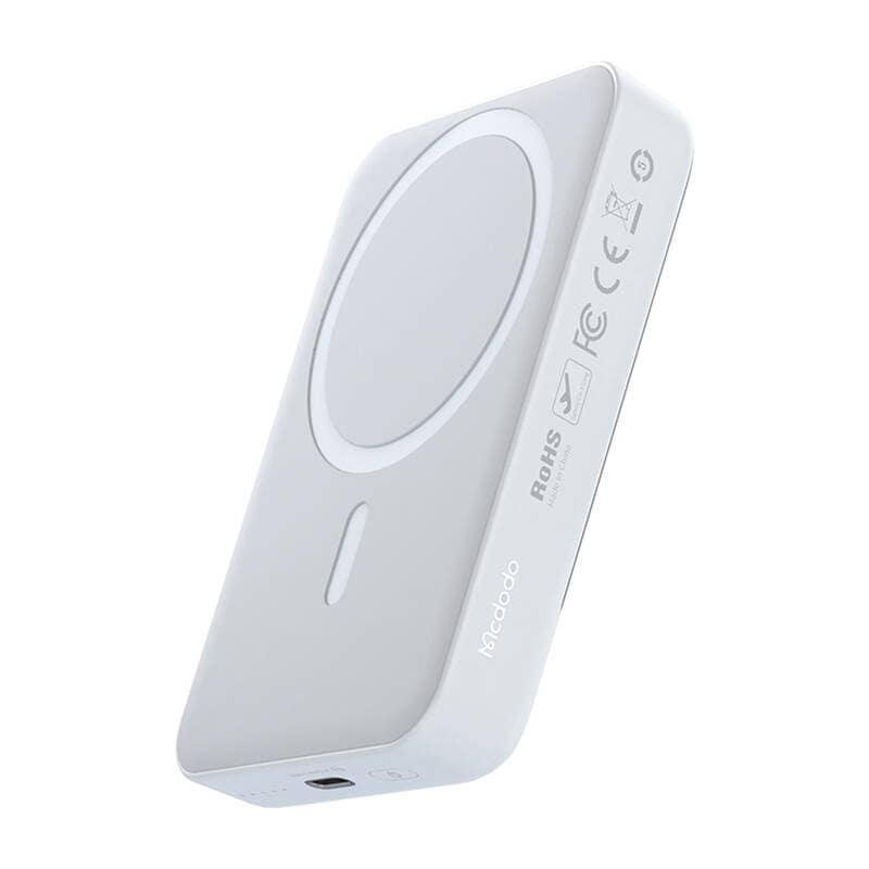 Mcdodo MC-5930 Magnetisk Power Bank 10000mAh, 30W (hvid)