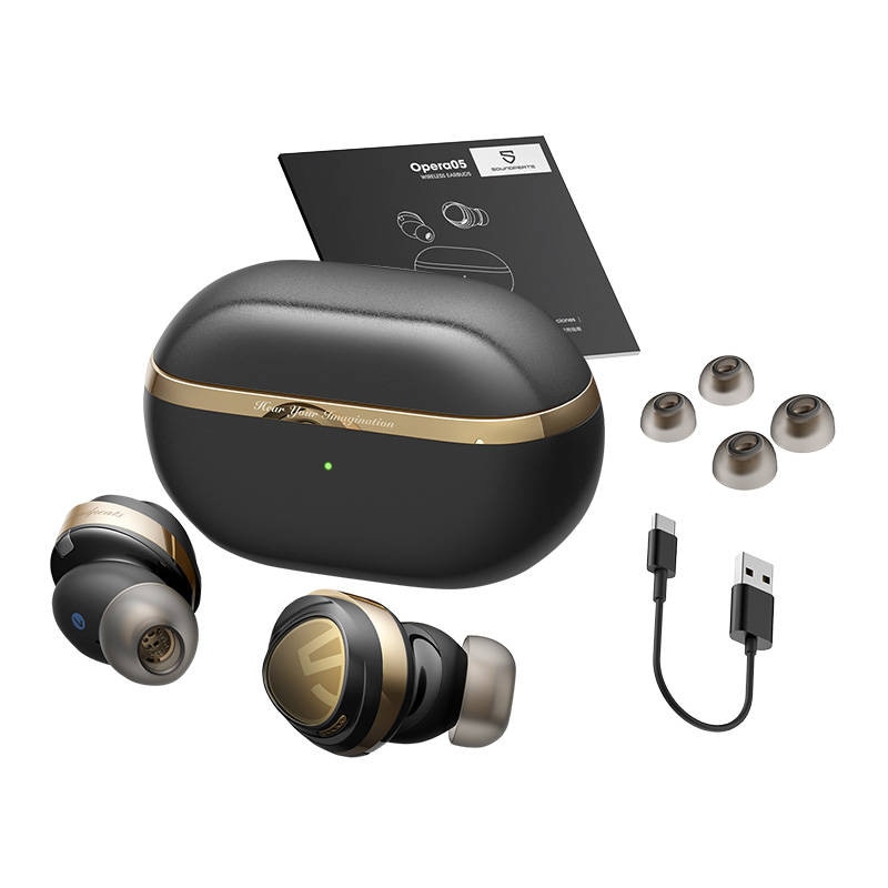 Høretelefoner TWS Soundpeats Opera05 (sort)