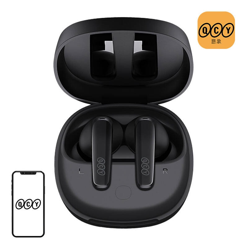 Trådløse øretelefoner TWS QCY T13x (sort)
