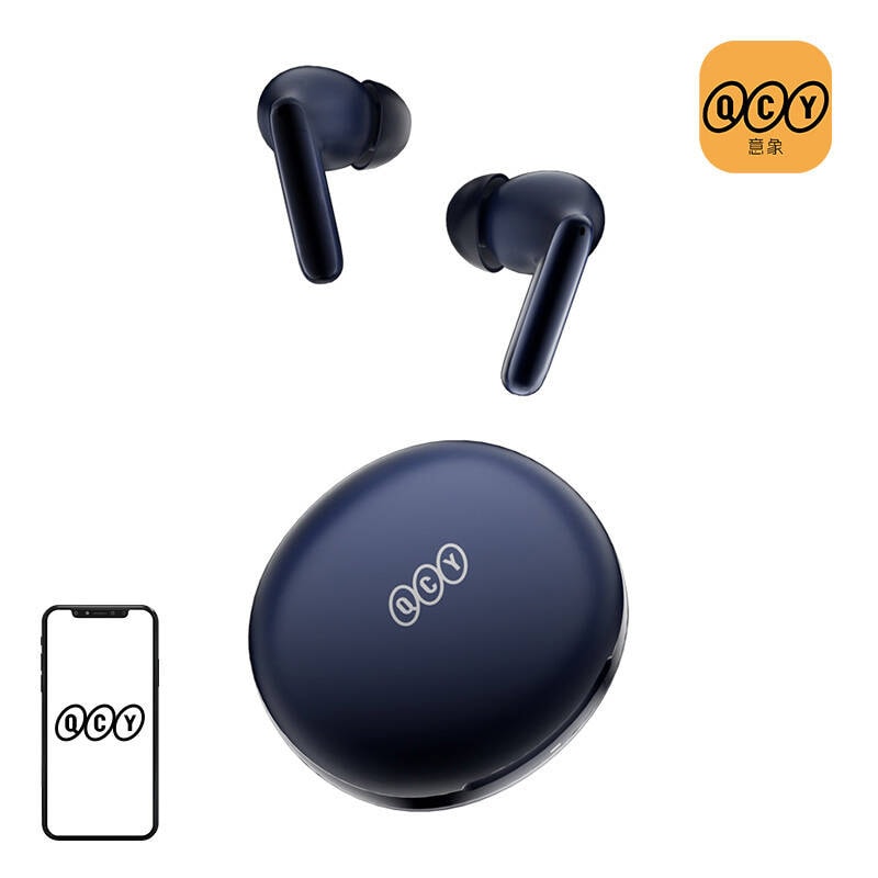 Høretelefoner TWS QCY T13 ANC2, ANC (blå)