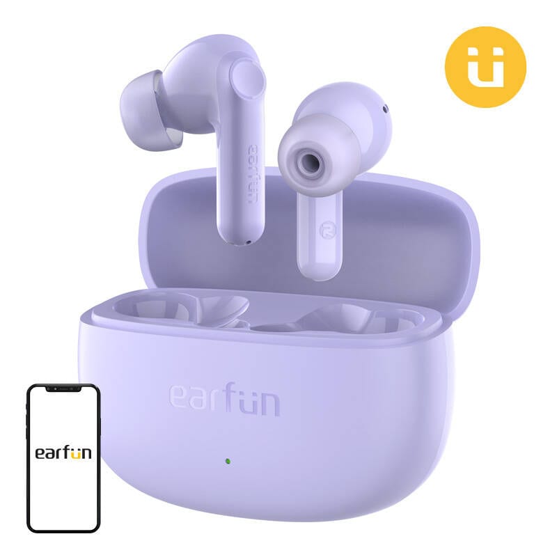 TWS EarFun Air life-hovedtelefoner (lilla)