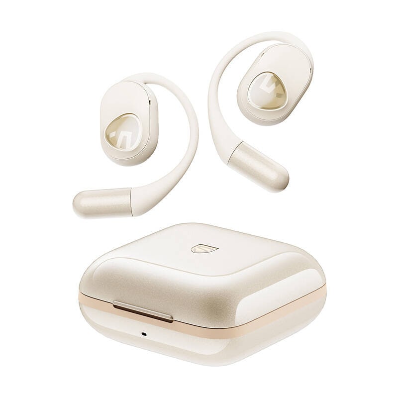 TWS Soundpeats GoFree2+ hovedtelefoner (hvid)