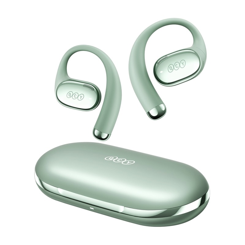 QCY Crossky R70 trådløse øretelefoner (grøn)