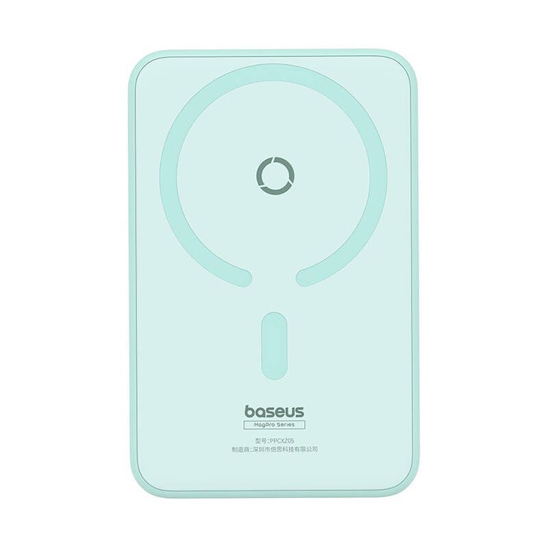 Powerbank Baseus MagPro Magnetic 5000mAh 20W, MagSafe (mint)