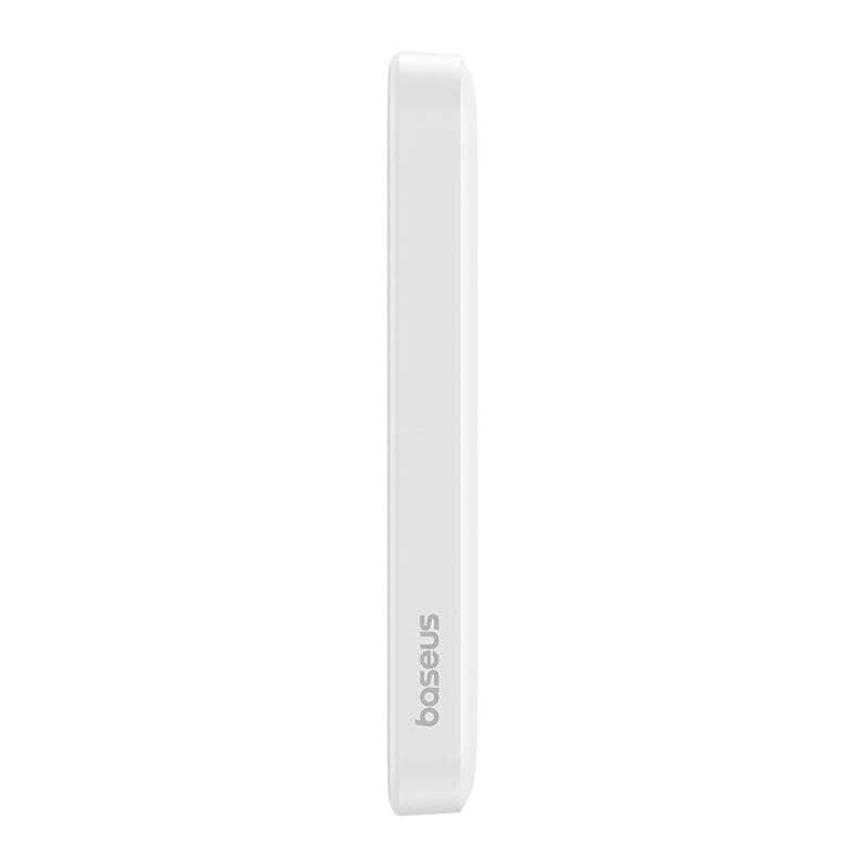 Magnetisk mini-powerbank Baseus 5000mAh, USB-C 20W (hvid)