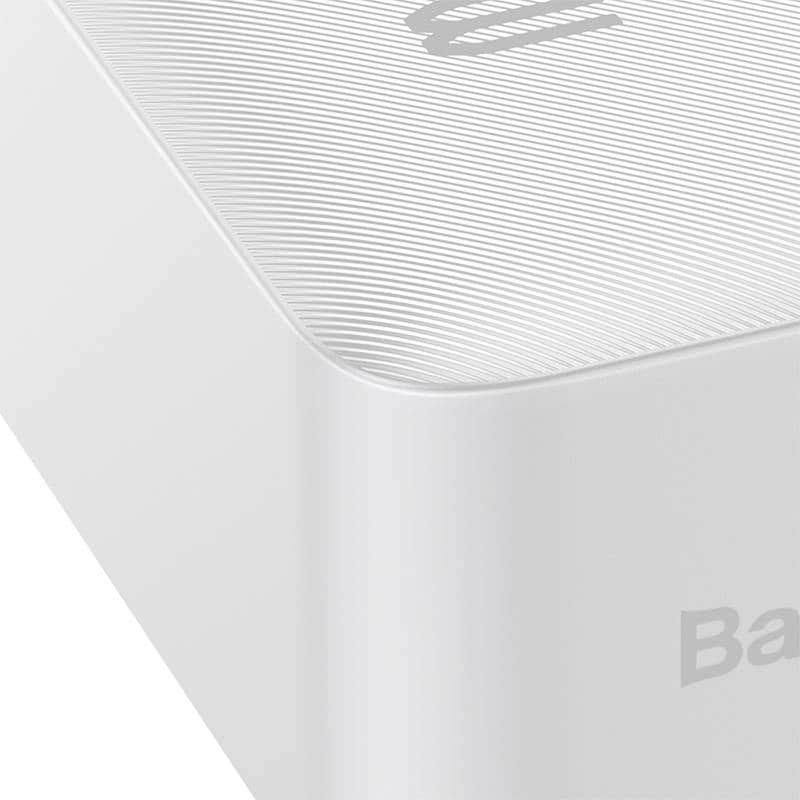 Powerbank Baseus Bipow 30000mAh, 15W (hvid)