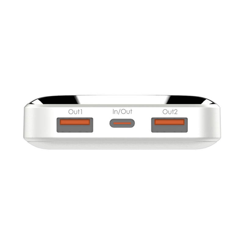 Powerbank LDNIO PQ12, 15W, 10000mah (hvid)