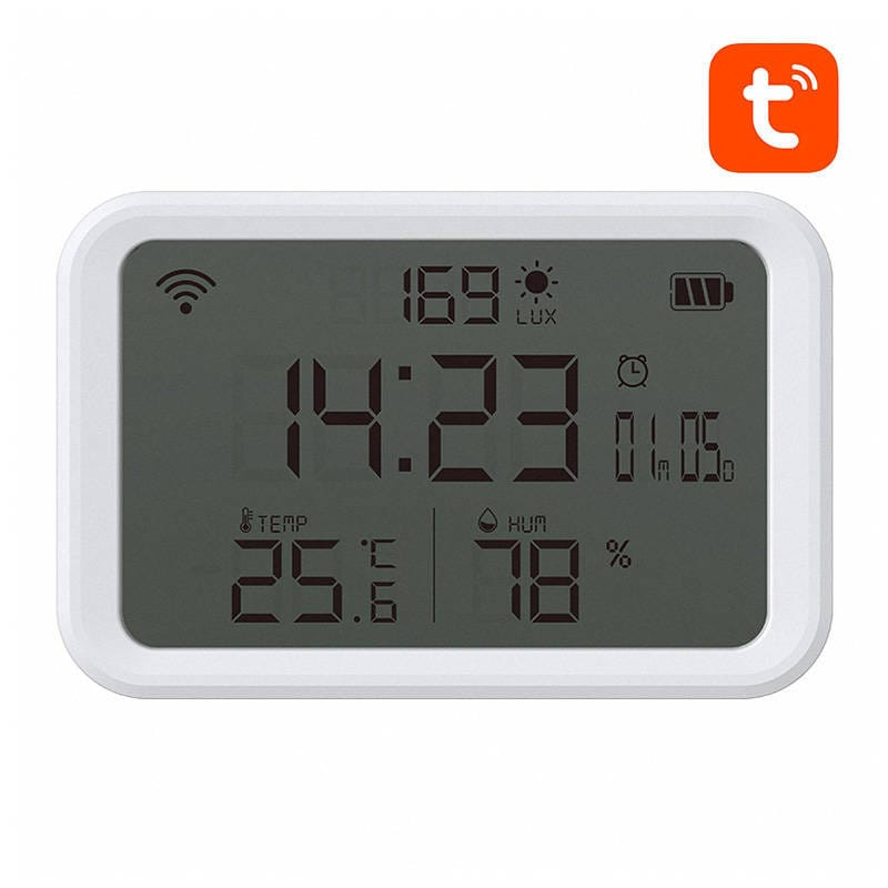 NEO NAS-CW01W Smart temperatur- og fugtighedssensor, WiFi TUYA