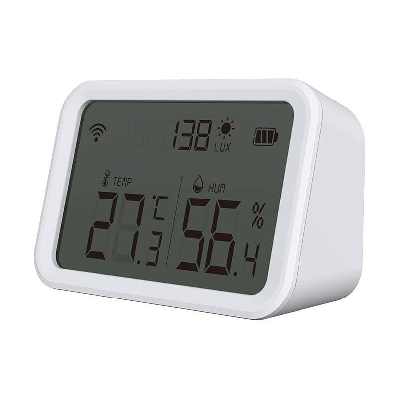 NEO NAS-TH02W Temperatur- og luftfugtighedssensor med Zigbee TUYA-display