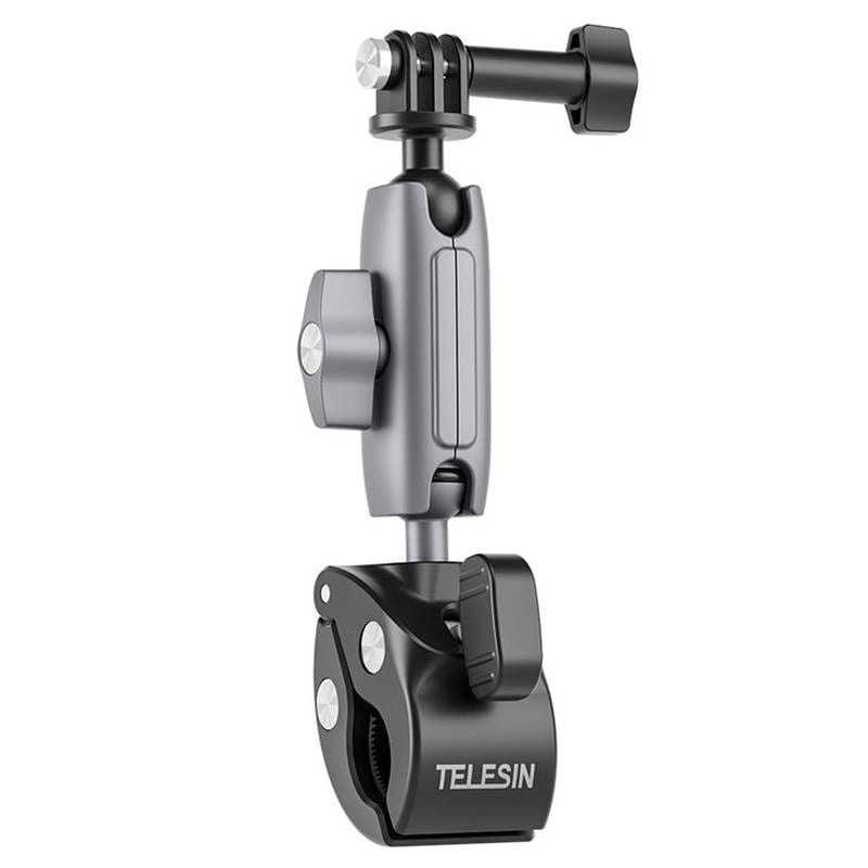 TELESIN Universal styrrørsklemme til sportskameraer (aluminium)