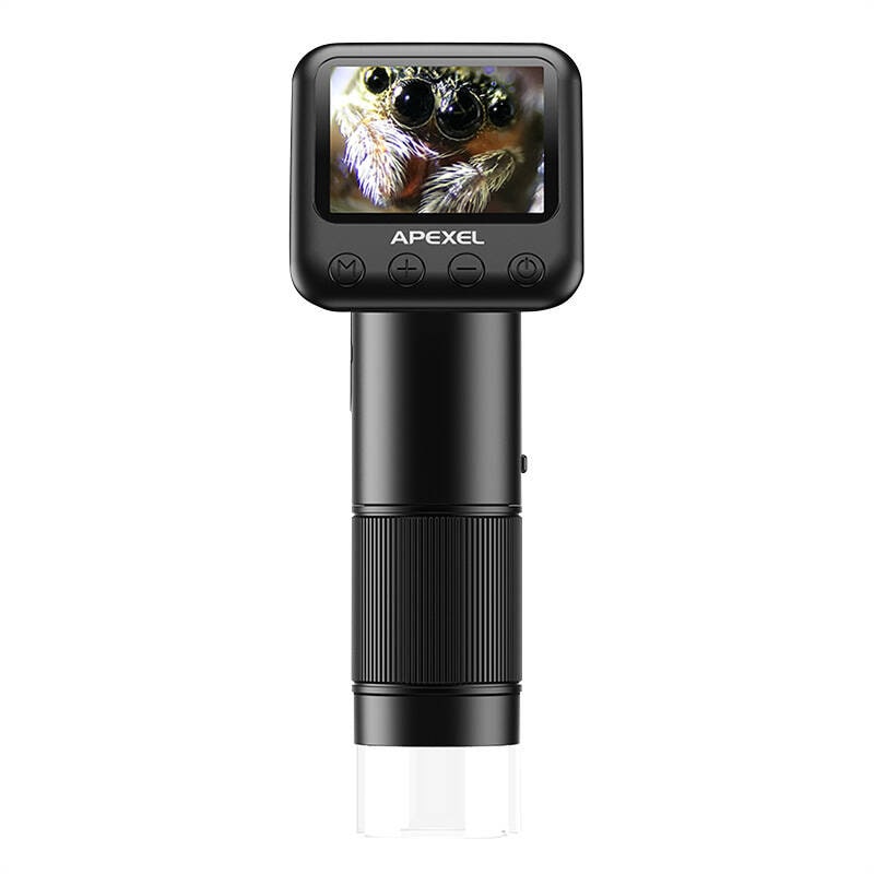 APEXEL APL-MS008 LCD digitalmikroskop (sort)