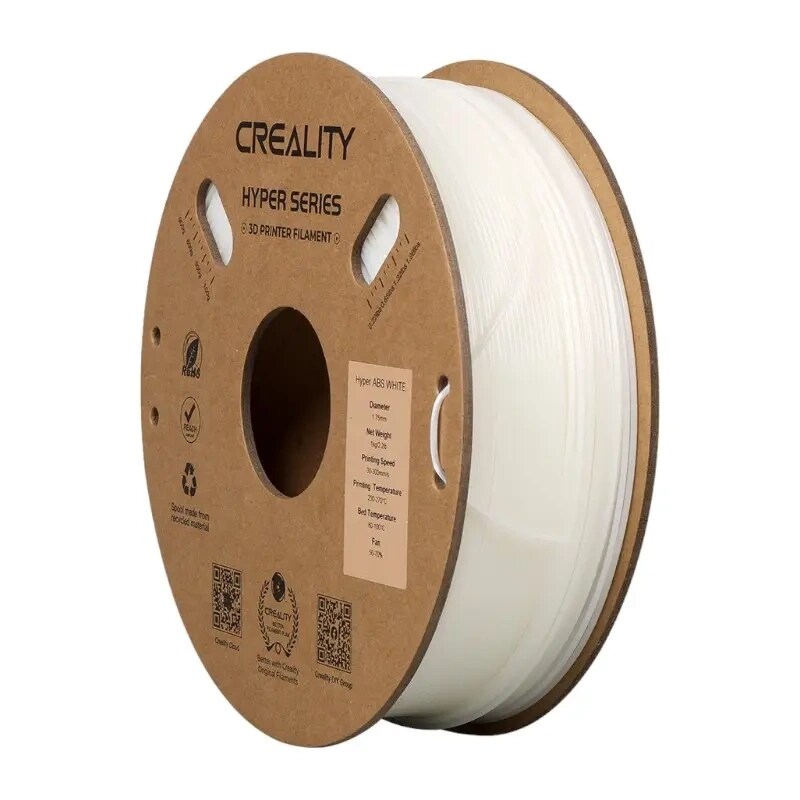Hyper ABS Filament Creality (hvid)