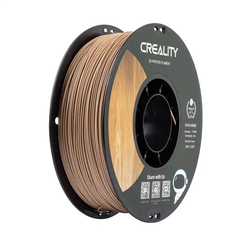 CR-PLA Wood Filament Creality (hvid fyr)