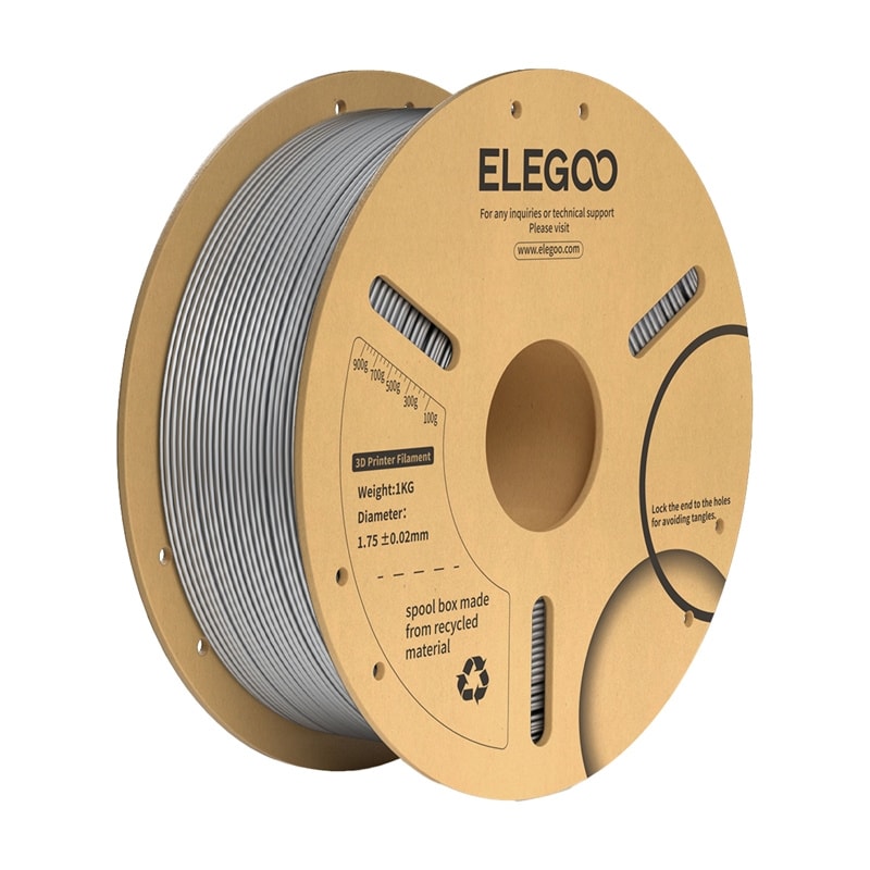 ELEGOO PLA+ Filament (Stjernegrå)