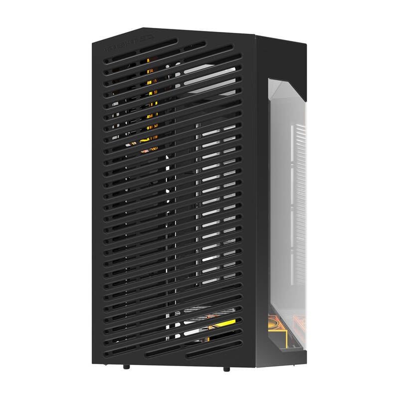 Darkflash DY470 computerkabinet (sort) + 4 blæsere