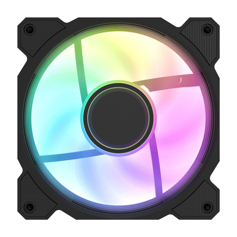 Darkflash DR08 3-i-1-køleventilator (sort)