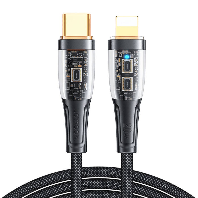 Joyroom S-C Lightning 20W 1,2 m USB til USB-C Lightning-kabel S-CL020A3 (sort)