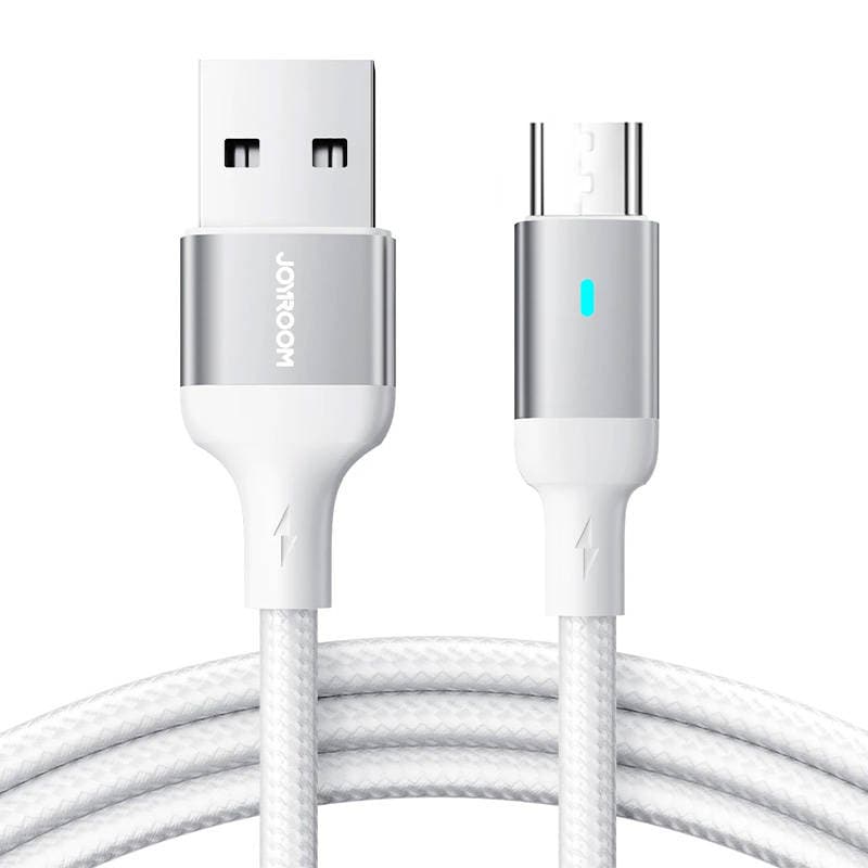 Kabel til Micro USB-A / 2,4A / 2m Joyroom S-UM018A10 (hvid)
