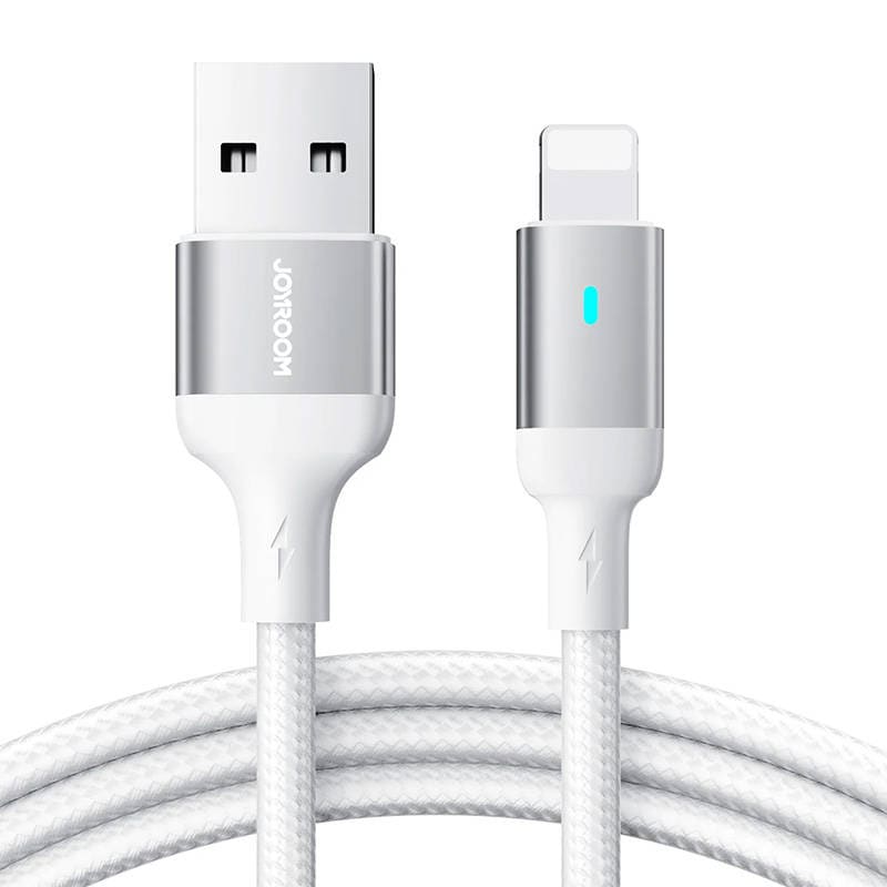 Kabel til USB-A / Lightning / 2,4A / 3m Joyroom S-UL012A10 (hvid)